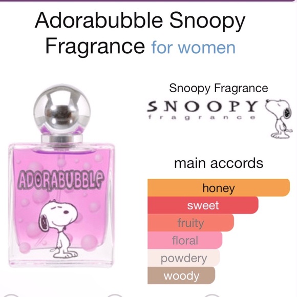 NIB ✅ SNOOPY 💕 Adorabubble 💕 Eau De Toilette Spray 1 Fl Oz. - Picture 2 of 5